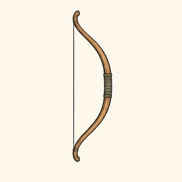 原创教学插图
Original teaching illustration: 弓
bow