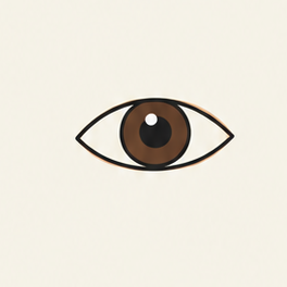 原创教学插图
Original teaching illustration: 眼睛
eye