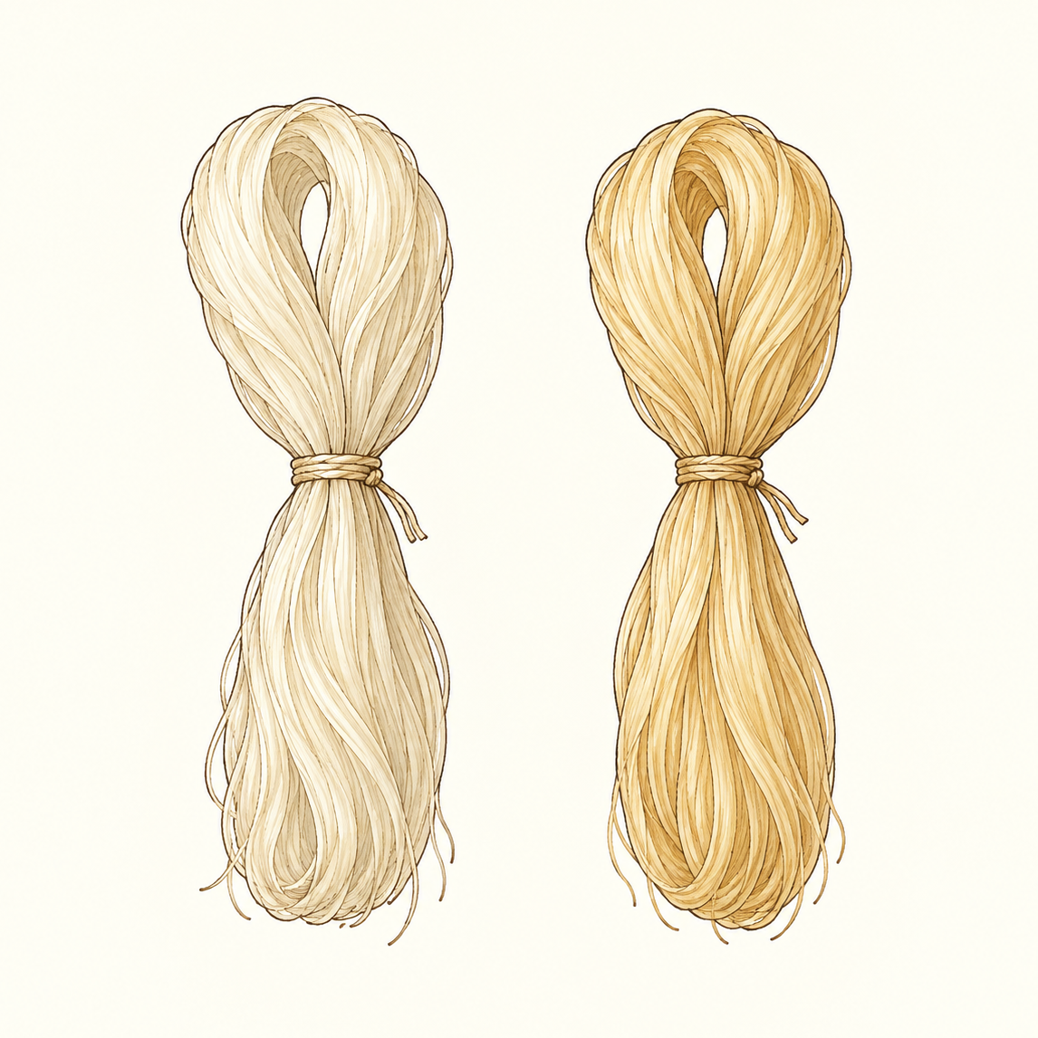 原创教学插图
Original teaching illustration: 丝
silk