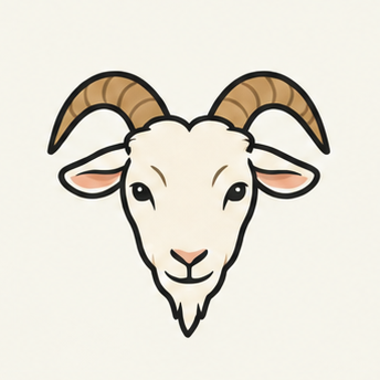 原创教学插图
Original teaching illustration: 羊
sheep / goat